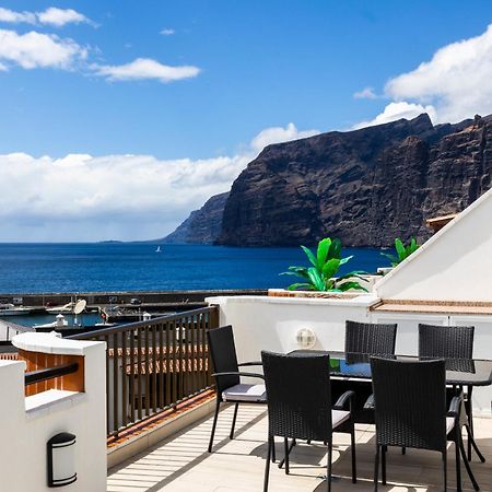 Ocean Panorama - 3 Ac Bedrooms, Private Garage, New Pool, 2 Bathrooms, Tv Channels Acantilado de los Gigantes Eksteriør bilde