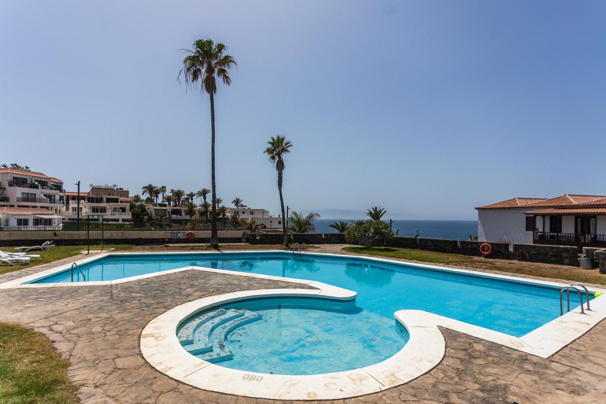 Ocean Panorama - 3 Ac Bedrooms, Private Garage, New Pool, 2 Bathrooms, Tv Channels Acantilado de los Gigantes Eksteriør bilde